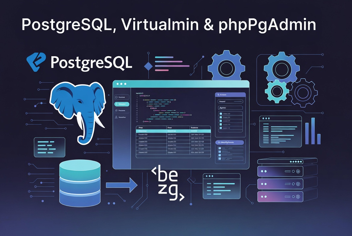 PostgreSQL, Virtualmin, & phpPgAdmin